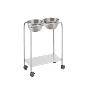 porte-cupule simple / double / en acier inoxydable