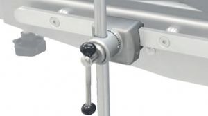 clameau pour table d'opération en acier inoxydable