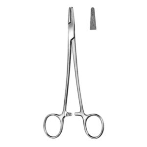Porte-aiguille Crile-Wood De 15 Cm – Pour Chirurgie Et Dentisterie, En Acier, Mécanisme De Blocage