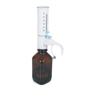 distributeur sur flacon de laboratoire
