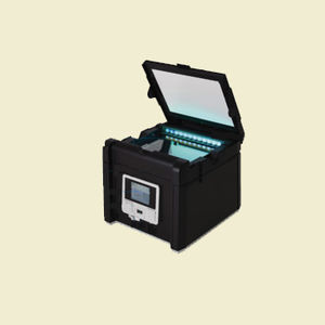 système de documentation sur gel par fluorescence