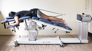 table de traction cervicale et lombaire