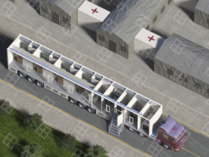 clinique mobile camion