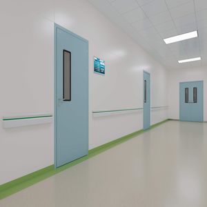 porte d'hôpital