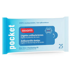 lingettes désinfectantes pour hygiène des mains et corporelle