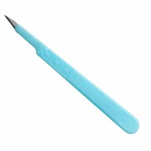 scalpel à manche plastique