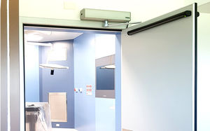 porte de protection contre les rayons X