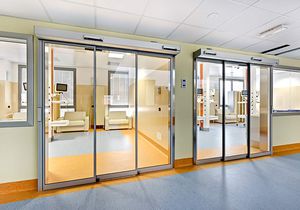 porte d'hôpital