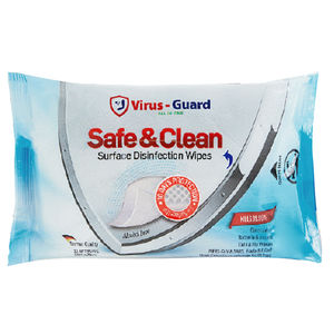lingettes nettoyantes pour sols et surfaces