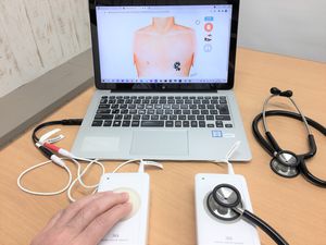 stéthoscope d'enseignement