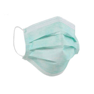 masque chirurgical vert