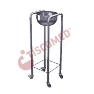 porte-cupule chirurgical sur roulettes
