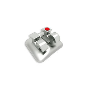 bracket orthodontique en métal