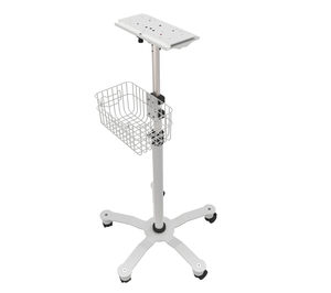 tige porte-moniteur sur roulettes