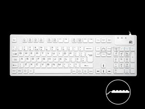 clavier médical avec pavé numérique