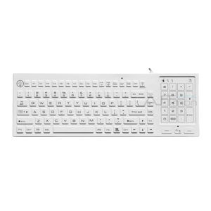 clavier médical avec pavé tactile