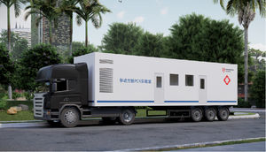 clinique mobile camion