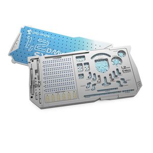 set d'instruments pour chirurgie cranio-maxillo-faciale