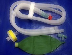 circuit d'anesthésie pour humains