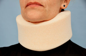 collier cervical en mousse