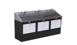 lavabo chirurgical 3 stations