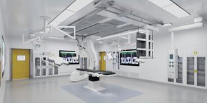 salle d'opération modulaire