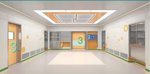 salle d'opération modulaire