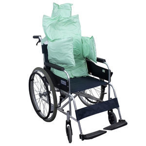 Coussin de siège gonflable air-alité avec dossier complet pour fauteuil  roulant, coussin de siège anti-escarres pour personnes âgées handicapées