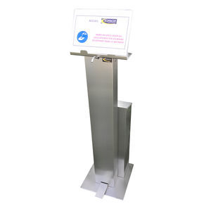 distributeur de gel désinfectant