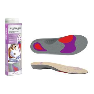semelle orthopédique avec coussinet pour talon