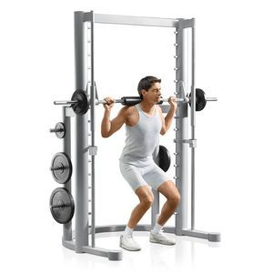 cage à squat avec barre de traction