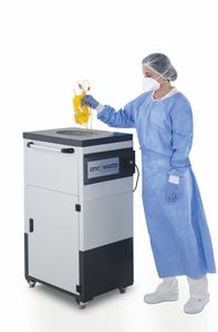 système de traitement de déchets de laboratoire