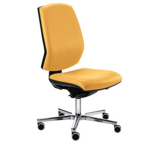 chaise sur roulettes