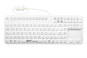 clavier médical avec pavé tactile