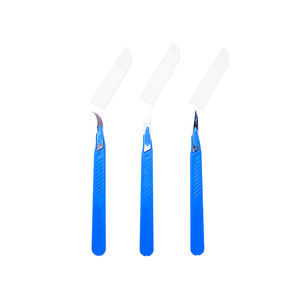 scalpel à manche plastique