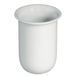 poubelle en porcelaine
