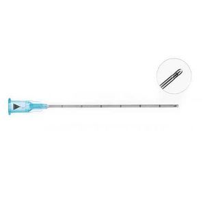 aiguille d'injection de produits de comblement esthétique