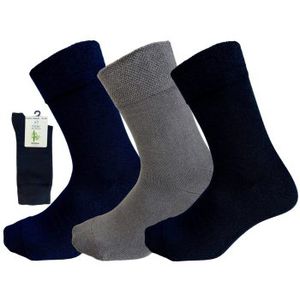 chaussettes pour diabétiques fils en bambou