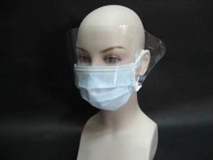 écran facial en polyester