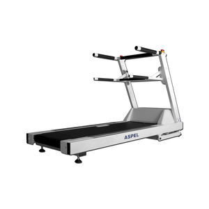 tapis roulant ergomètre avec main courante