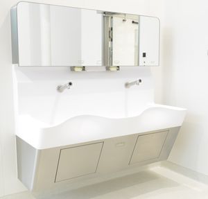 lavabo chirurgical 2 stations