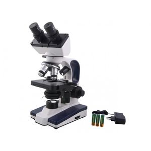 microscope de laboratoire / optique / binoculaire / à LED