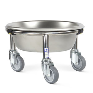 porte-cupule chirurgical sur roulettes
