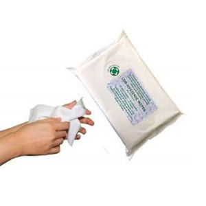 lingettes nettoyantes pour hygiène des mains et corporelle