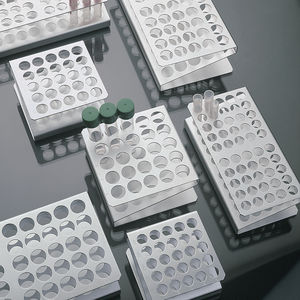 portoir de laboratoire pour tubes à essai