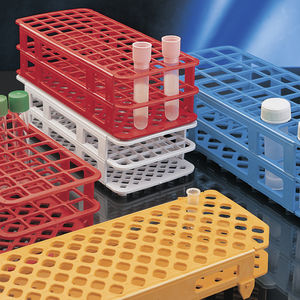 portoir de laboratoire pour tubes à essai