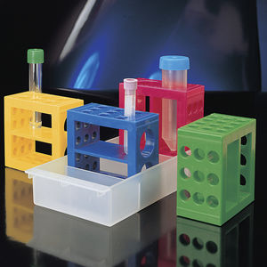 portoir de laboratoire pour tubes à essai