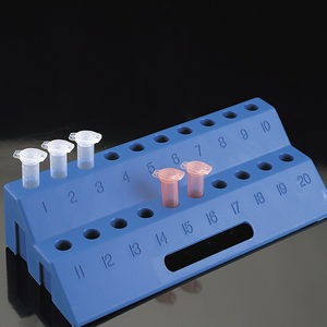 portoir de laboratoire pour microtubes