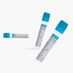 tube de prélèvement pour analyse de la coagulation / cylindrique / citrate de sodium