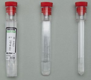 tube à essai de laboratoire